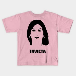 Daphne Caruana Galizia - Invicta Kids T-Shirt